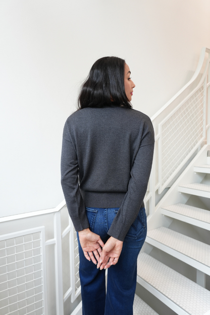 Sparkle V-neck Sweater
