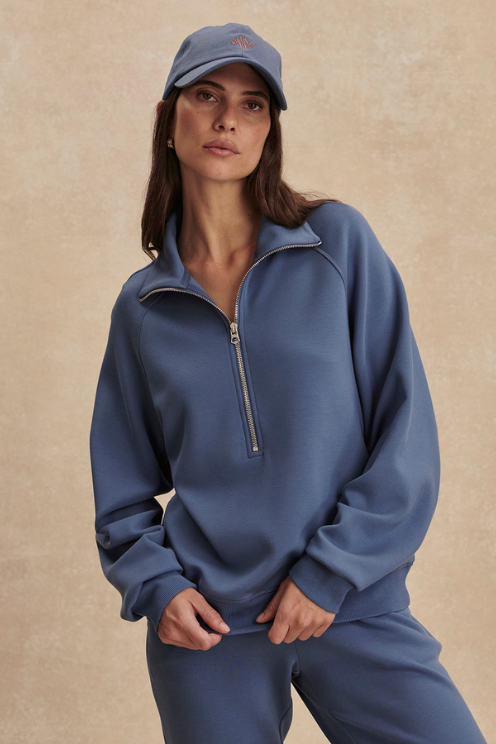 Selene Half Zip Sweater