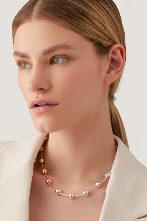 Celeste Necklace - Two Tone