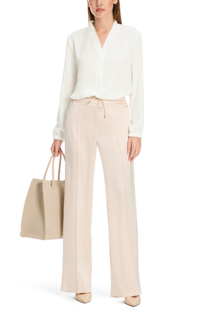 V-neck Longsleeve Blouse