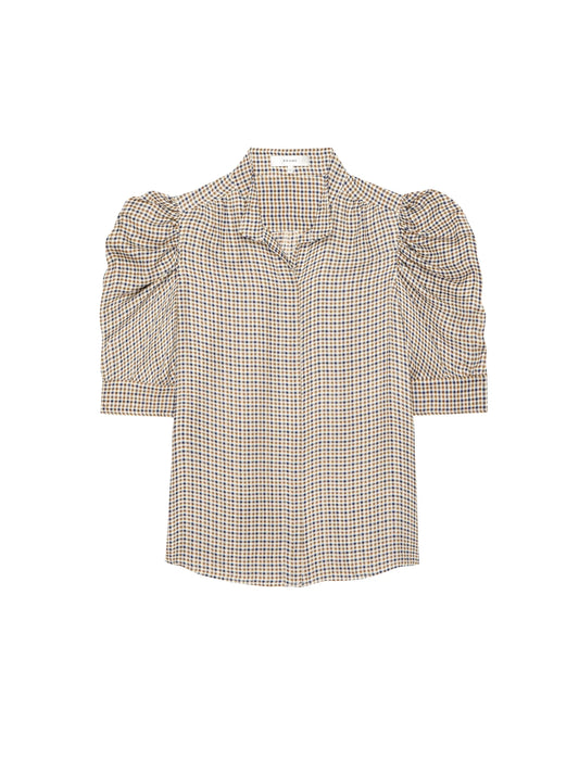 The Houndstooth Gillian Top