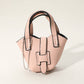 Faux Leather Stylish Mini Purse  Bag Charm in  Pink