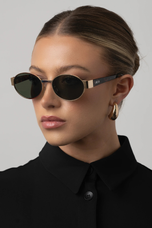 Echo - Gold Tortoise/Green
