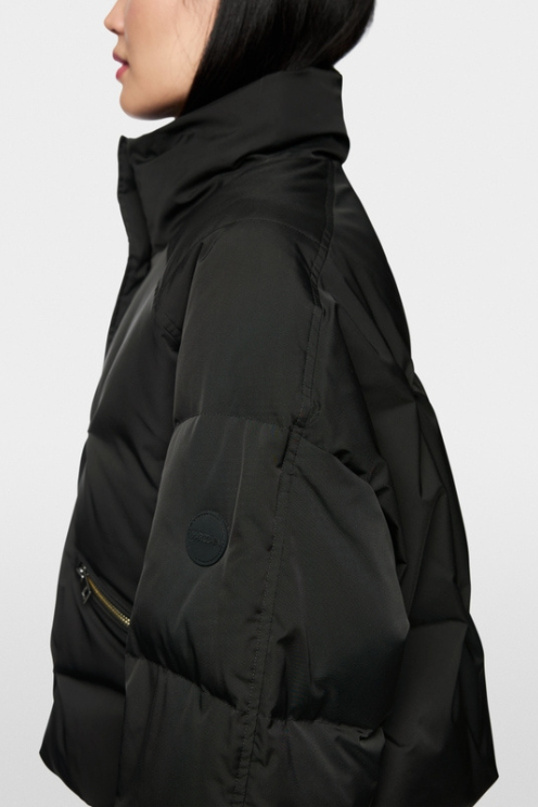 Quilted Cropped Puffer Jacket