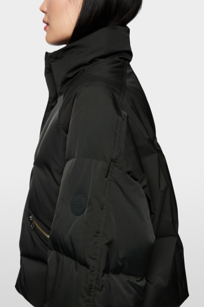 Quilted Cropped Puffer Jacket