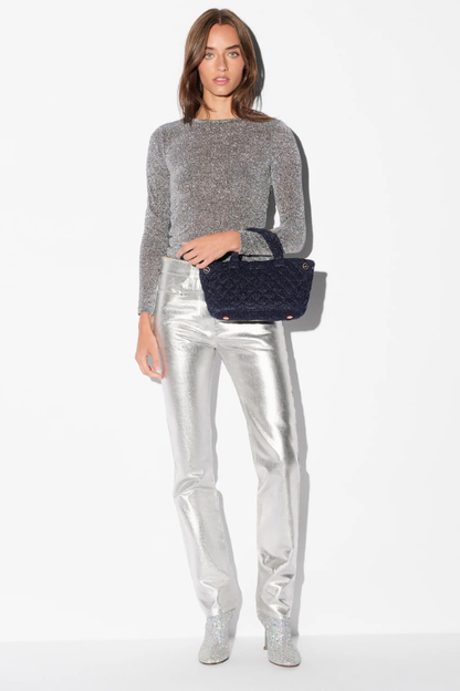 Midnight Shimmer Mini City Tote