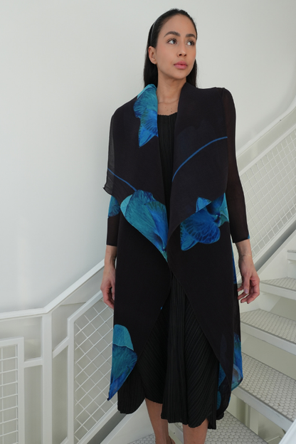 Collare Coat - Aqua