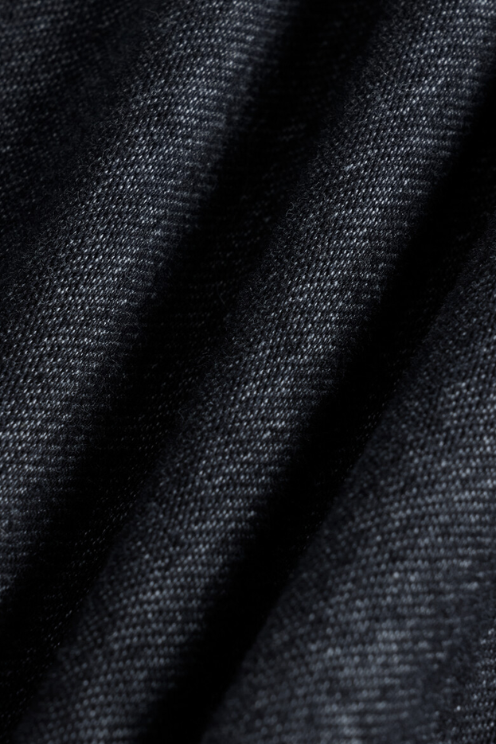 Cotton Indigo Knit Denim Lantern Pant
