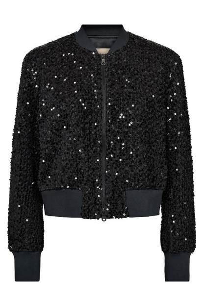 Sequin Bomber Jacket