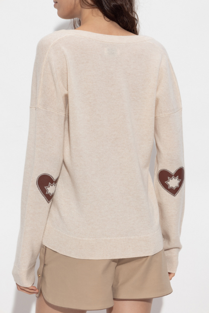 Vivi Patch Cashmere Sweater