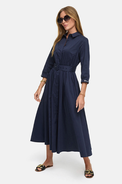 Belted Shirt Dress
