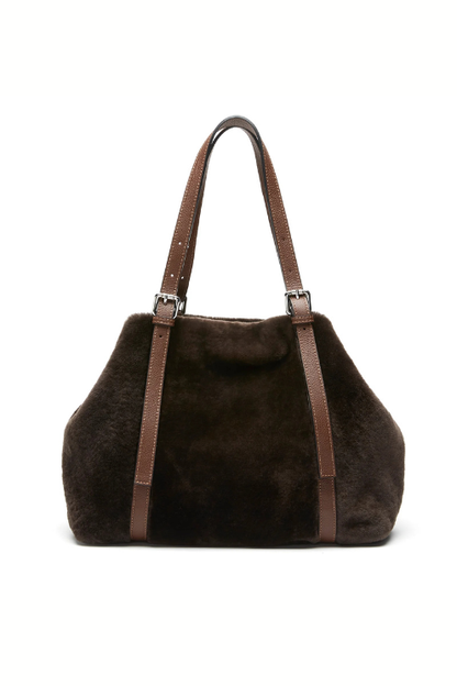 Meyer Shearling Tote Bag
