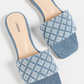 Aloise Denim Slide