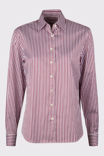 Siri Red Stripe Shirt