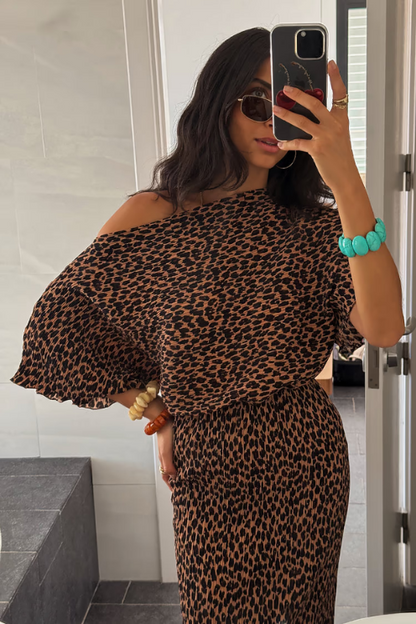 Lucia Leopard Tilly Dress