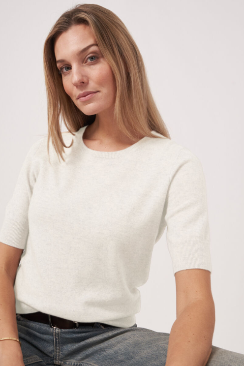 Repeat Short Sleeve Sweater