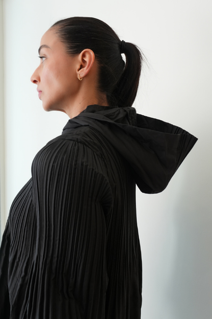 Pleated Windbreaker