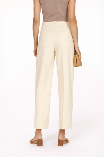 Cara Linen Wide Crop Pant