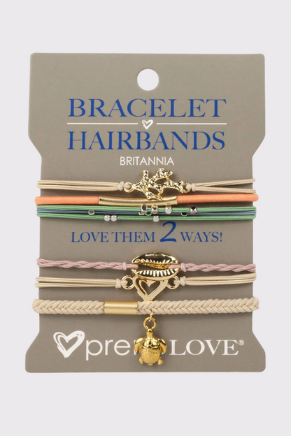 Prenelove Bracelet Hair Bands - Britannia