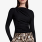 Ruched Knit Top