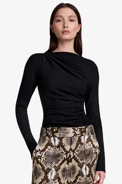 Ruched Knit Top