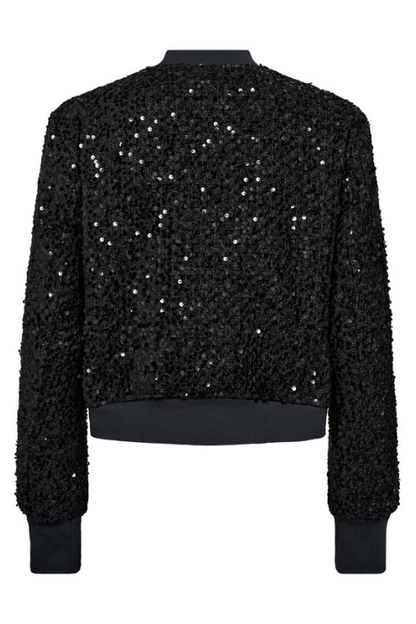 Sequin Bomber Jacket
