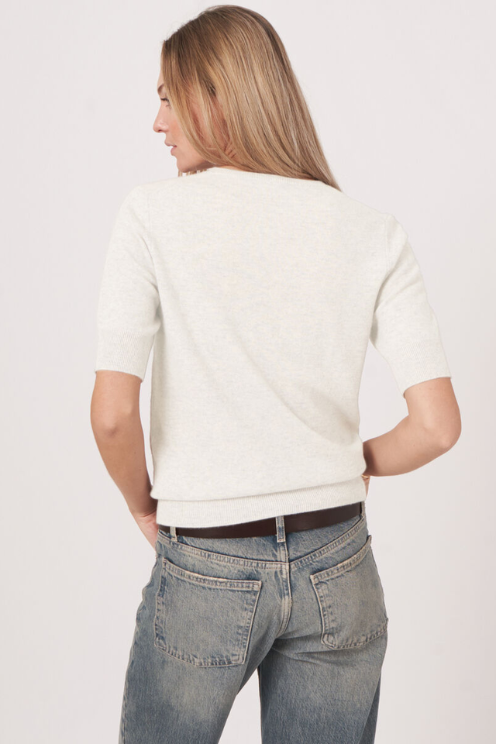 Repeat Short Sleeve Sweater