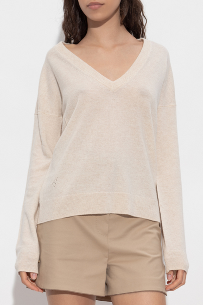 Vivi Patch Cashmere Sweater