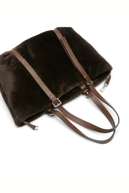 Meyer Shearling Tote Bag