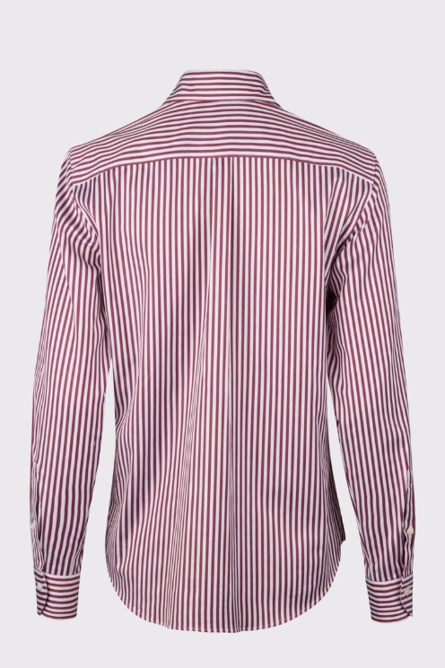 Siri Red Stripe Shirt