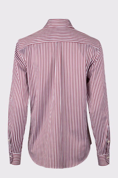 Siri Red Stripe Shirt