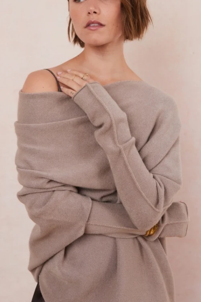 Natalie Asymmetric Sweater