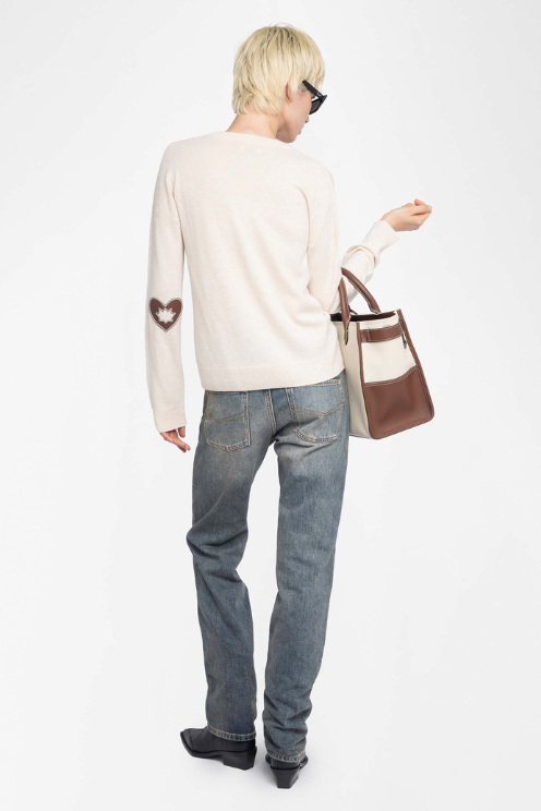 Vivi Patch Cashmere Sweater