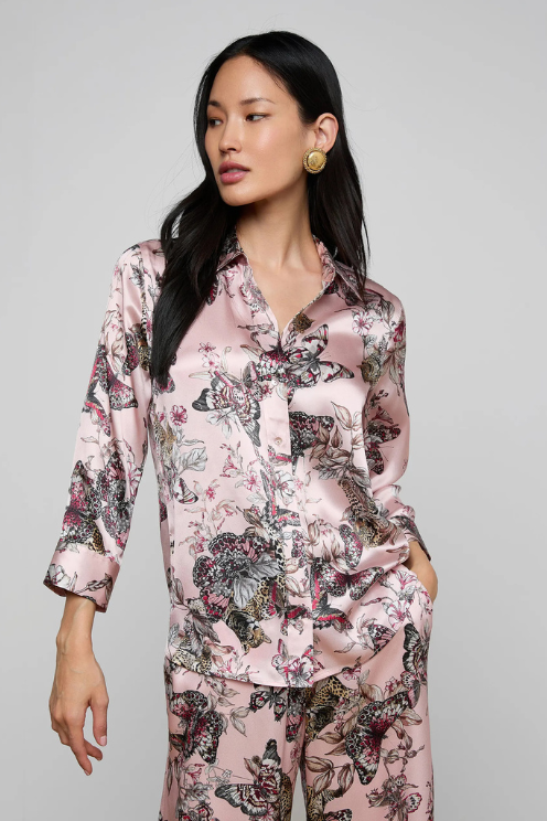 Dani Blouse - Butterfly Jungle