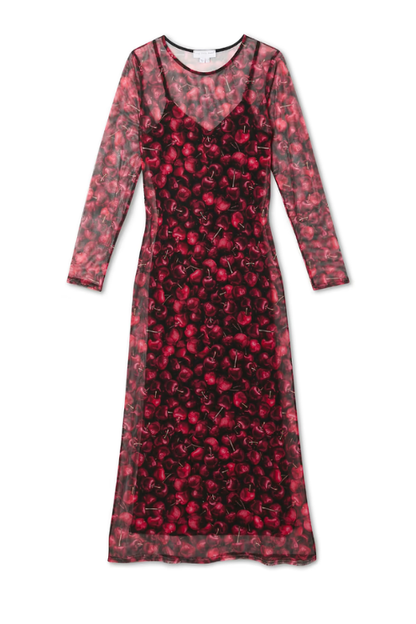 Cherry Mesh Soho Dress
