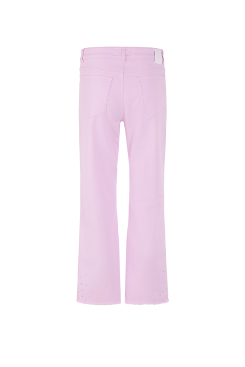 Pink Kick Flare Jeans