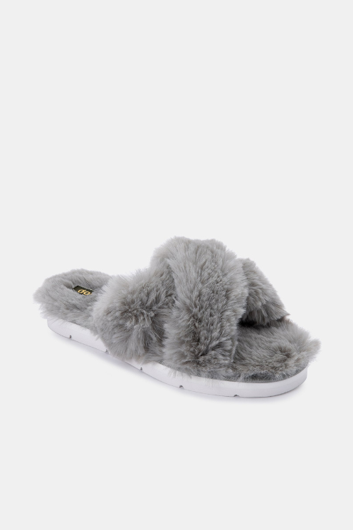 Faux Fur Slippers