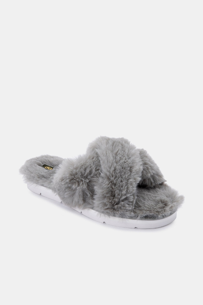Faux Fur Slippers