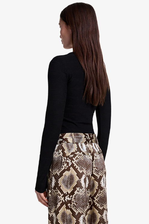 Ruched Knit Top