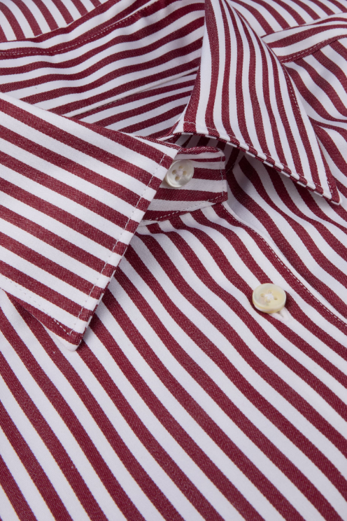 Siri Red Stripe Shirt