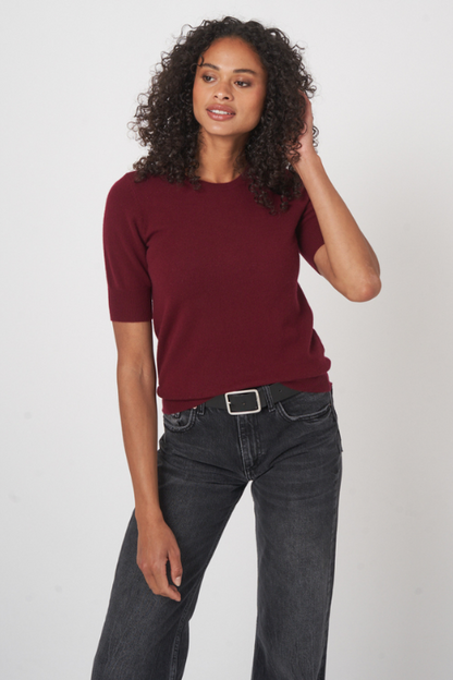 Repeat Short Sleeve Sweater