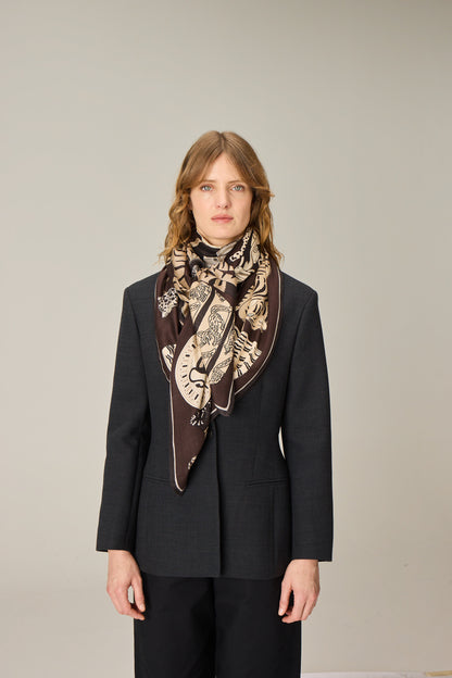 SQUARE / CARRE 130 COLLECTIONNEUR BLACK/NOIR
