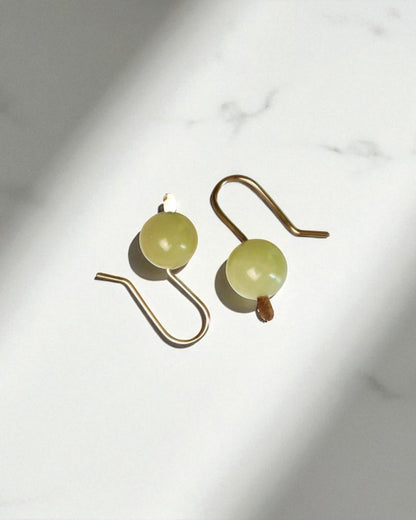 Butter Yellow Jade Drops