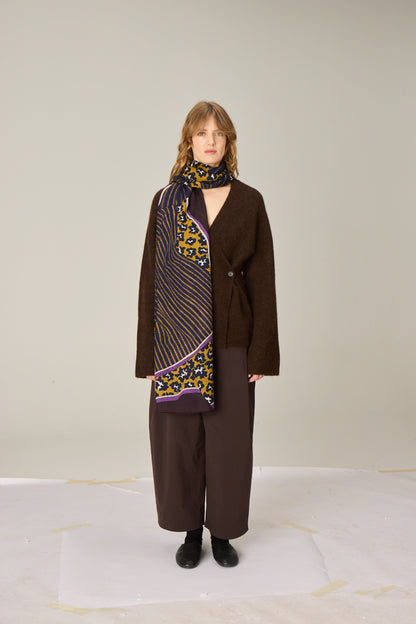 SCARF / ETOLE 70 LOV PURPLE/VIOLET