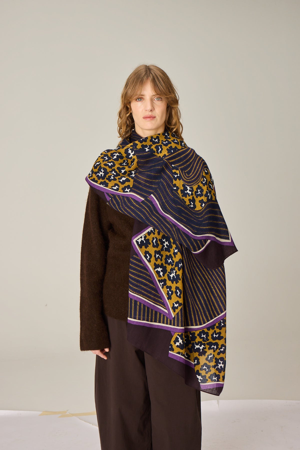SCARF / ETOLE 70 LOV PURPLE/VIOLET