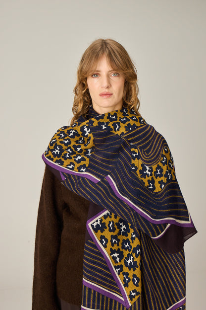 SCARF / ETOLE 70 LOV PURPLE/VIOLET