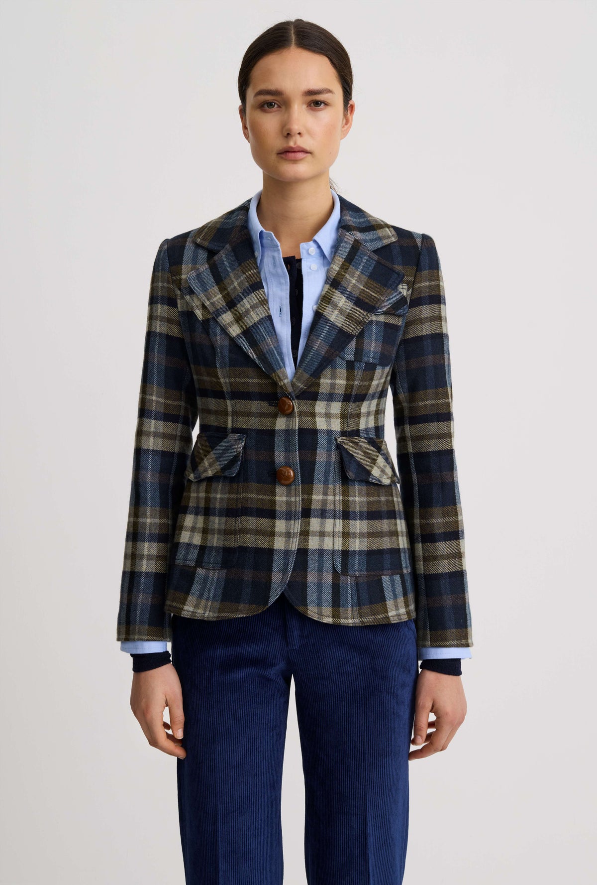 Two Button Patch Pocket Blazer