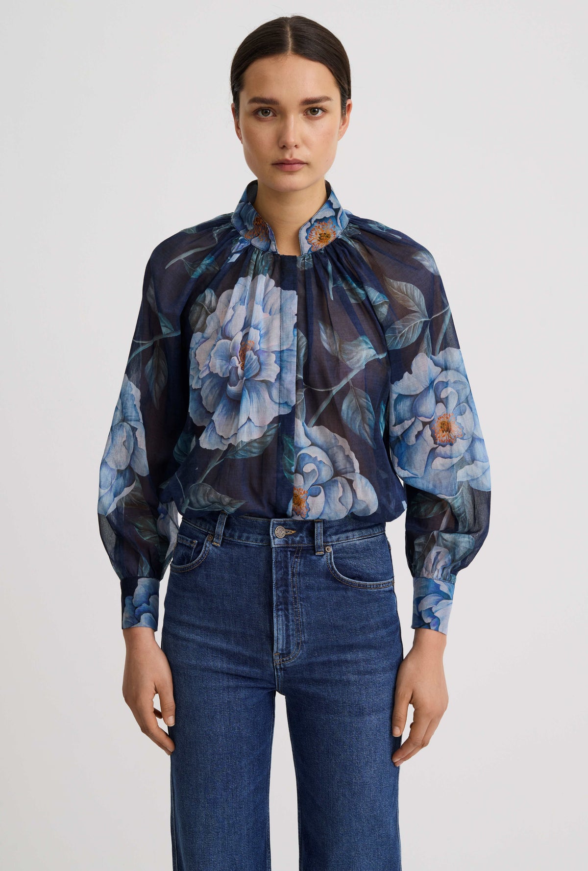 Gathered Blouse