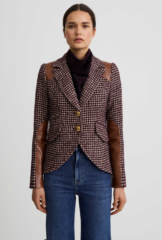 Saddle-Patch Equestrian Blazer