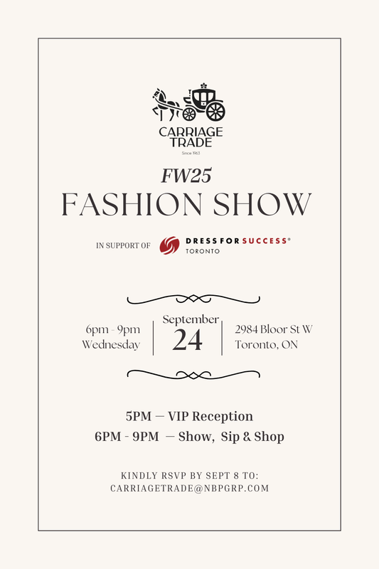 Carriage Trade FW25 Fashion Show